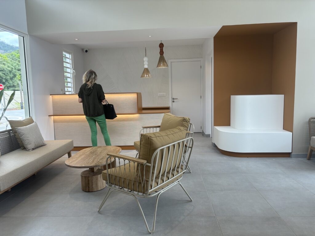 Intérieur du projet Niu Beach Hôtel Moorea, Moorea